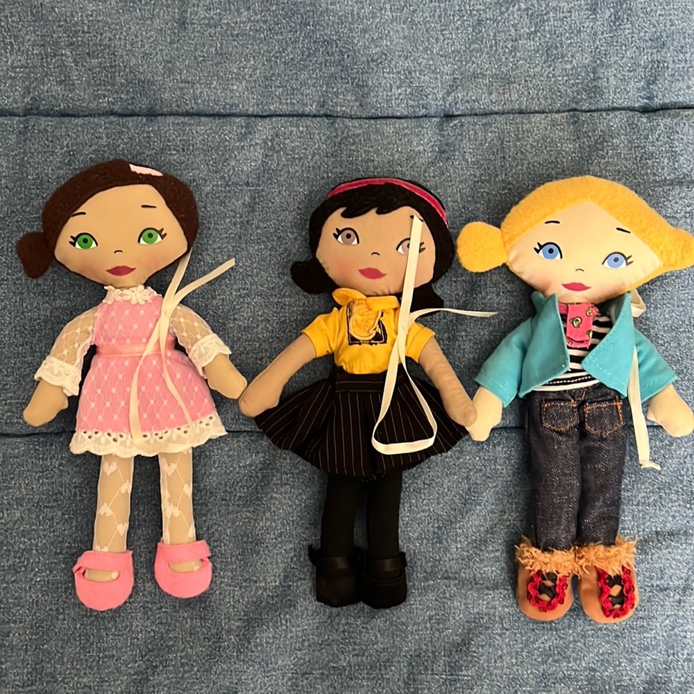 Pottery Barn Kids Palace Park Hotel soft dolls